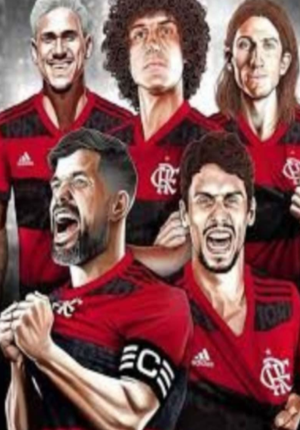 Capa do livro FLAMENGO 2021: DA EUFORIA À FRUSTAÇÃO: A TRAJETÓRIA NA LIBERTADORES 2021