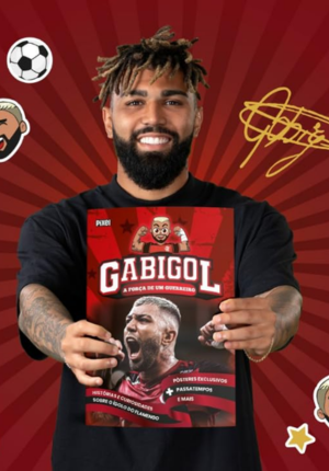 Capa do livro Gabigol – A Força de um Guerreiro