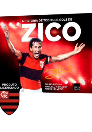 Capa do livro Historia de todos os Gols de Zico